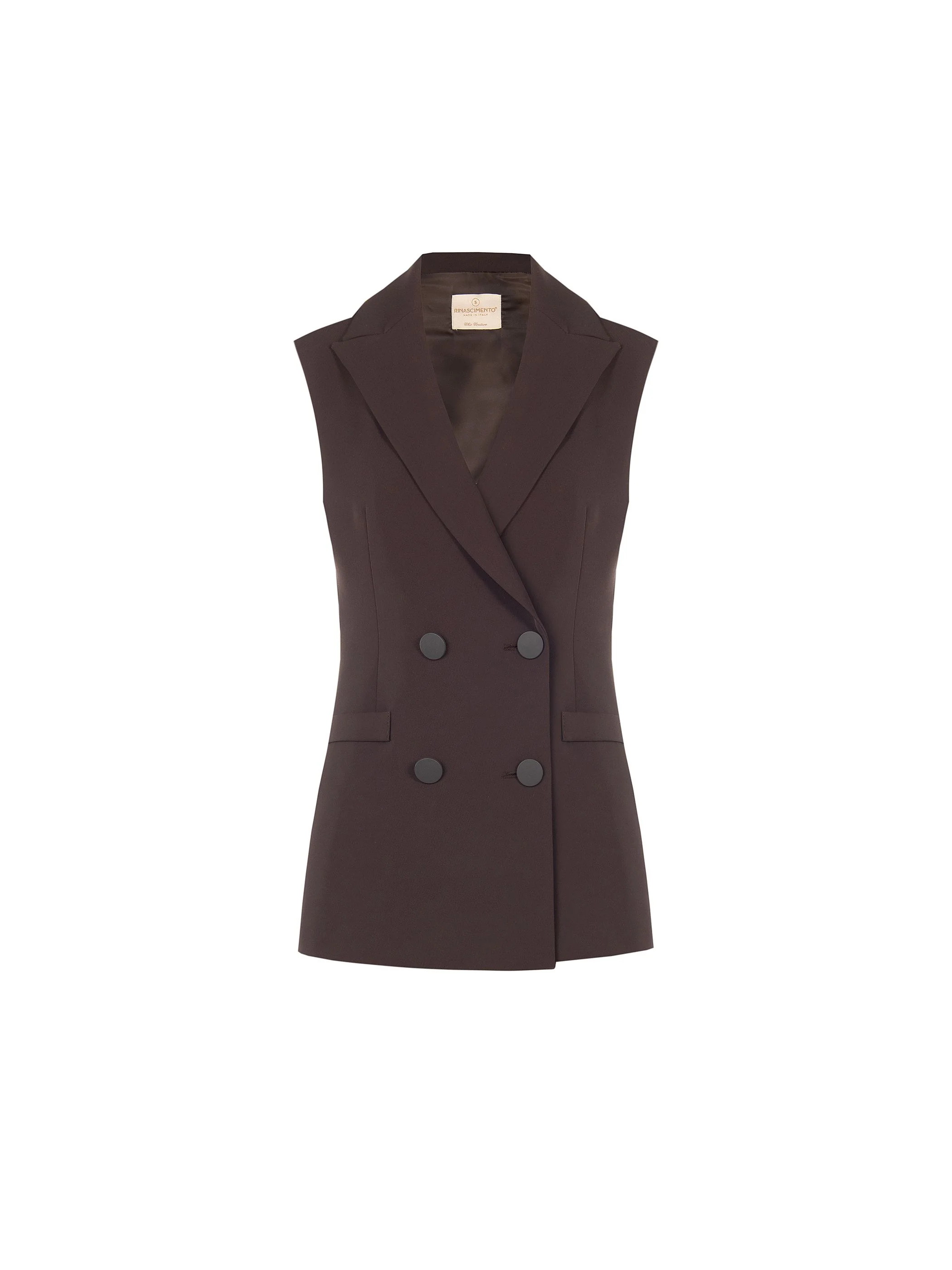 Gilet doppiopetto moro marrone - Image 6