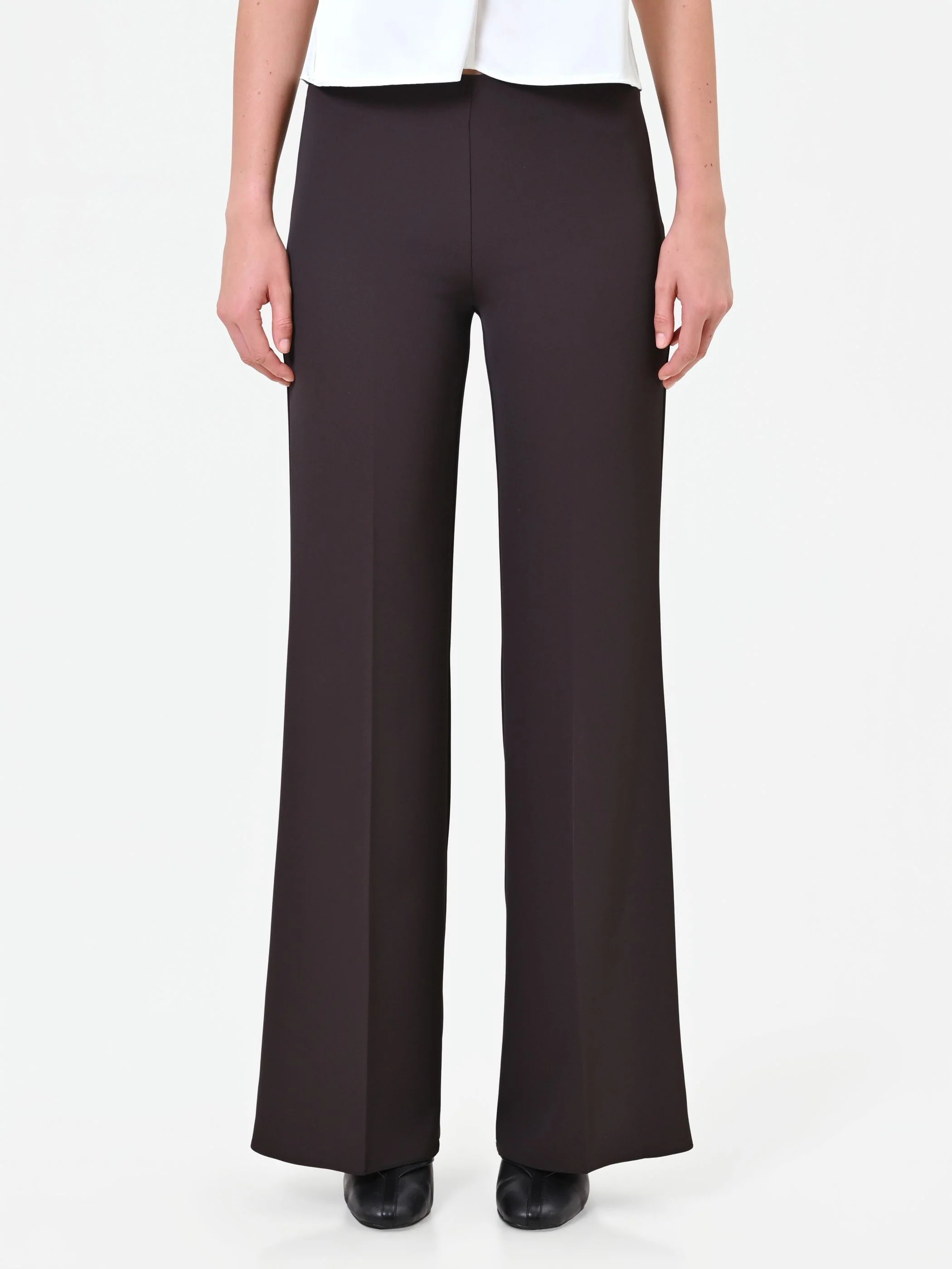 Pantalone a gamba larga moro marrone - Image 2