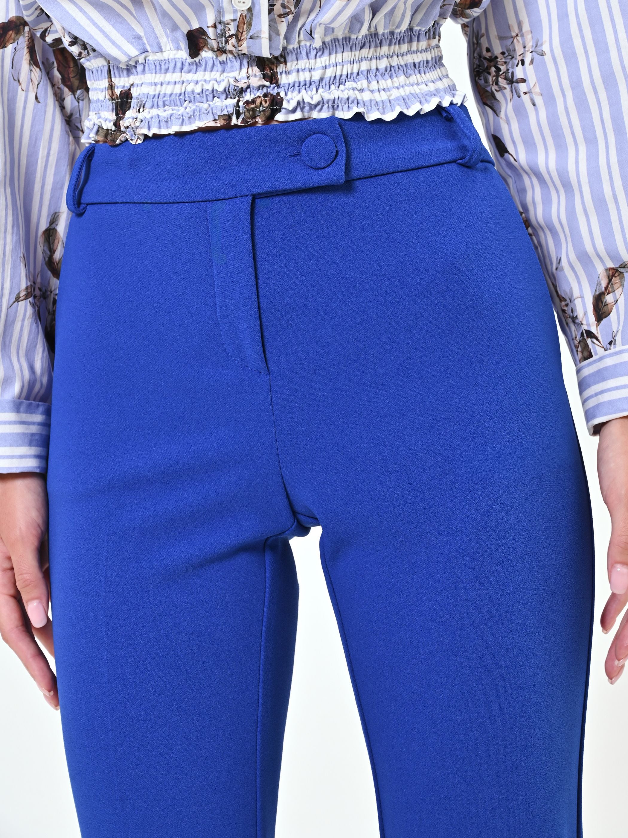 Pantalone a sigaretta blu cina - Image 5