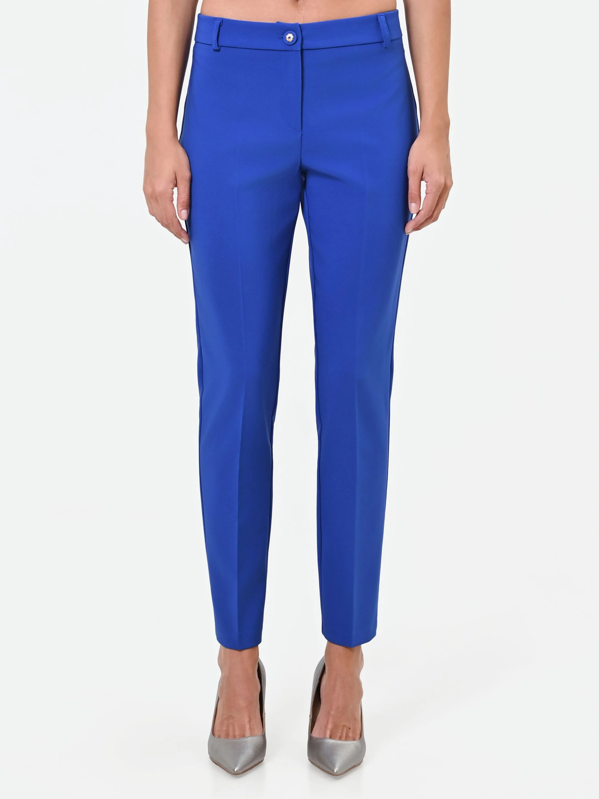 Pantalone a sigaretta blu cina - Image 4