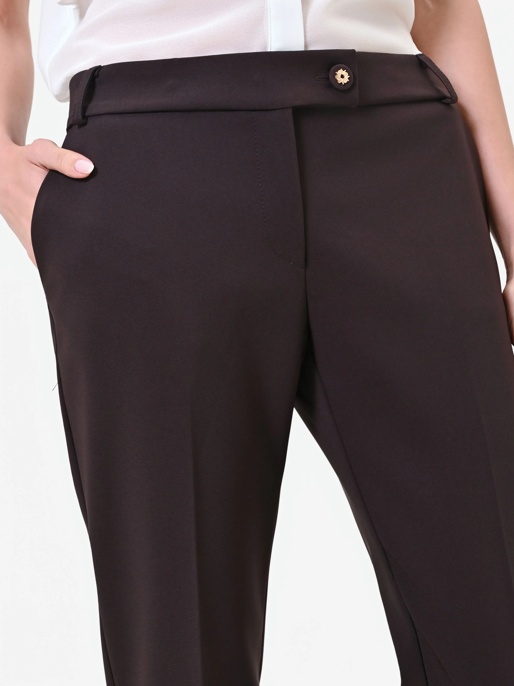 Pantalone skinny moro marrone - Image 4