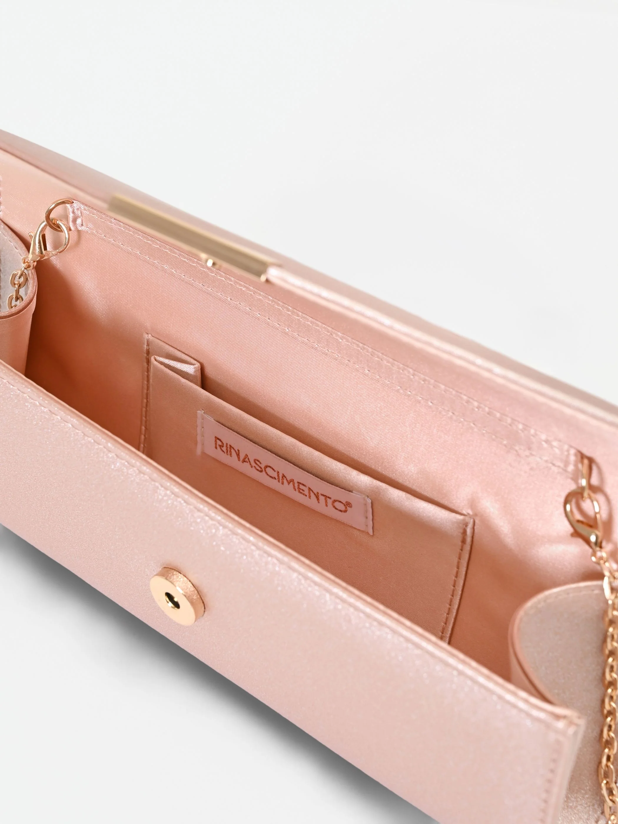 Pochette rosa con texture glitterata - Image 2